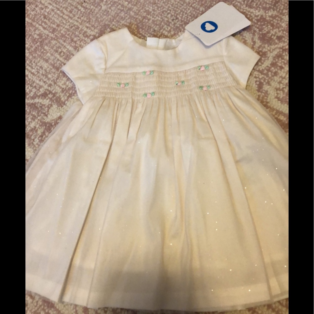 NWT Mayoral sheer overlay dress
